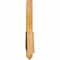 Ekena Millwork Eugene Rough Sawn Timber Gable Bracket, Western Red Cedar, 48"W x 16"H x 2"D x 6"F, 8/12 Pitch GBW048X16X0206EUG00RWR - alternate 3